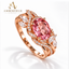Rosabelle Pink Bloom Ring