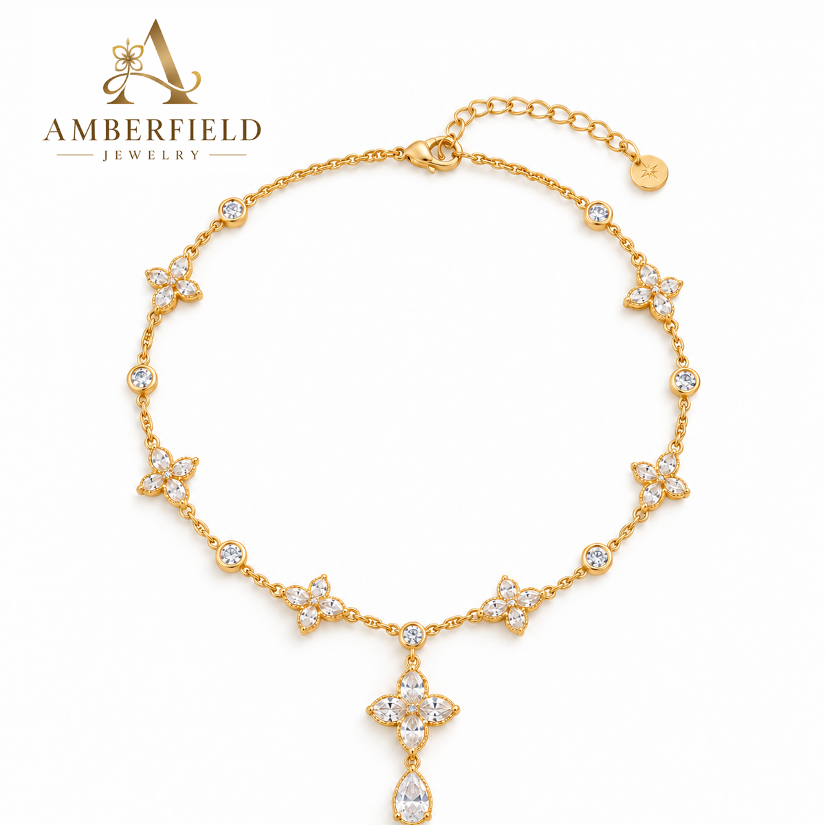 Starlight Wishes Charm Necklace