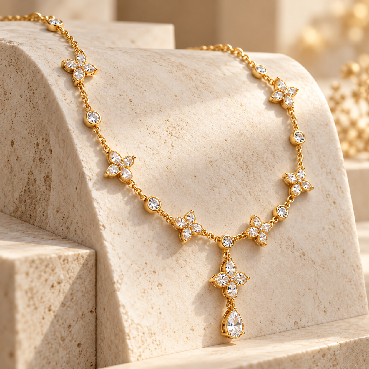 Starlight Wishes Charm Necklace Secondary image